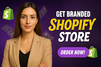 redesign shopify store,  shopify website, dropshipping store