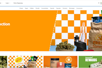 design cbd website ,cannabis, cbd , vape, weed, medical, hemp, marijuana website