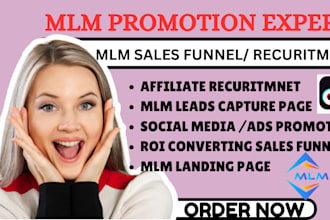 do mlm sales funnel mlm affiliate recriutment funnel, mlm promotion, mlm website