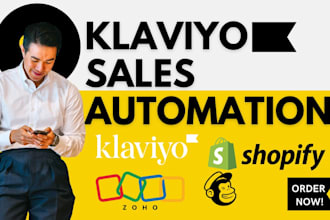 do klaviyo email marketing flow, email campaign template, zoho CRM newsletter