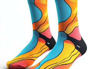 design unique socks design for your brand