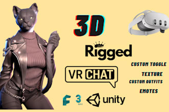 make custom vrchat avatar vrc character nsfw furry vrchat avatar vrc character