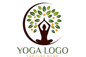 do natural skincare yoga spa cosmetics beauty logo