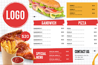 get an amazing TV menu for your store