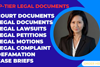 professionally draft or review family law documents and divorce filings