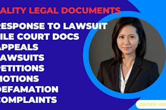 be your online lawyer for civil, criminal, family, and property law matters