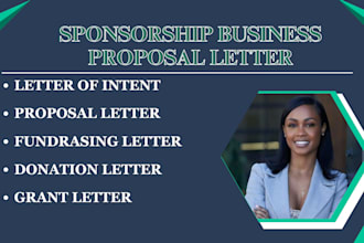 write compelling sponsorship donation proposal fundraising grant intent letter