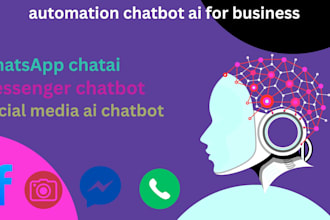 create chatbot for website, facebook page whatsapp, messenger using manychat