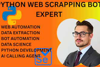 build a python web scraping bot to extract data from any website web crawler csv