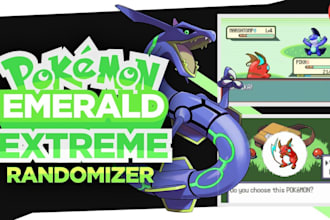 randomize any pokemon game rom you want