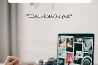 do admin, sales, customer service and social media management