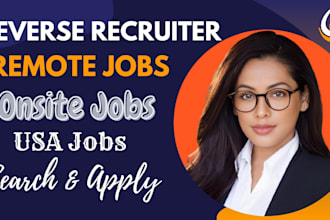 your remote reverse recruiter and apply to jobs on your behalf