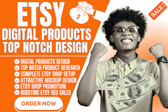 set up etsy shop digital products etsy SEO listing etsy digital products listing