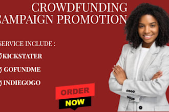 promote and attract backers kickstarter indiegogo gofundme crowdfunding campaign