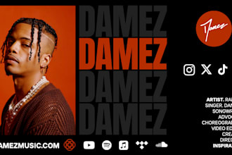 design a custom industry standard epk, electronic press kit for music artists