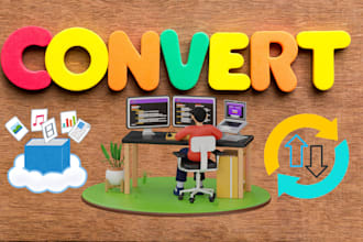 covert file csv to excel, pdf to excel