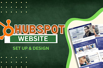 build custom hubspot website, hubspot cms website, hubspot landing page design