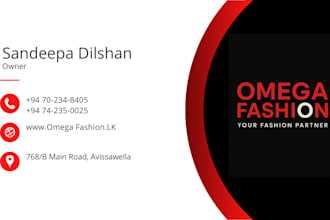 design a professional, outstanding and luxury business card