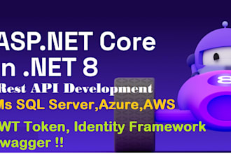 dotnet core restful API developments