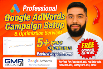 run facebook and google ads PPC campaigns professionally expert