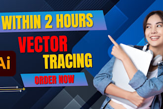 vector tracing logo, vectorize image, convert to vector
