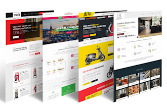 design, clone, transfer, redesign elementor wordpress website or landing page