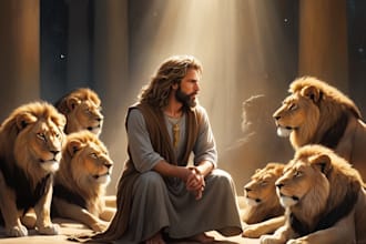 do bible themed children storybook illustration, kid activity book, picture book