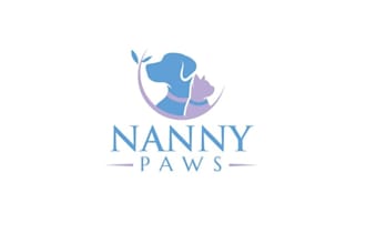 design vet tech pet sitting company logo