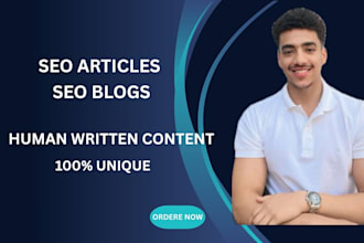 do SEO article writing, blog post writing or content writing