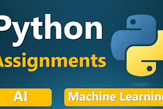 do python, ai, and machine learning assignments and projects