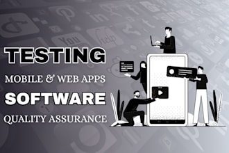 do manual, regression, UI and UX testing for your web and mobile applications