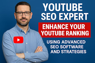 youtube SEO expert for video channel ranking as growth manager