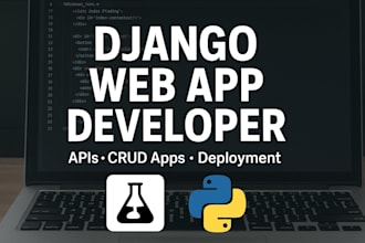 develop custom django web apps, dashboards, and backend apis