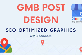 eye catching google my business posts for local businesses or bulk gmb images