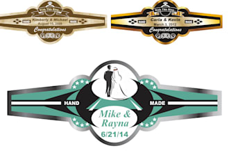 make premium cigar logo, bands, labels, brands, and box or graphics design