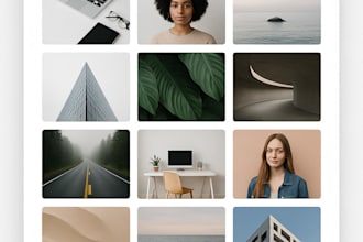 build a modern, responsive portfolio website using angular