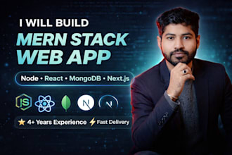 web app mern stack developer full stack developer