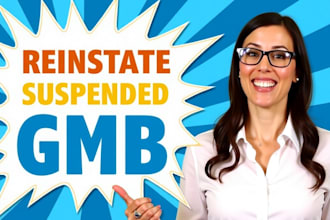 fix and reinstate suspended google my business profile