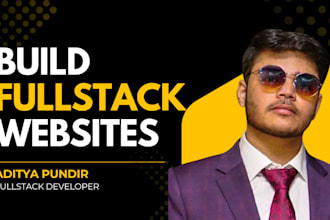 build a fullstack website with nextjs and postgresql