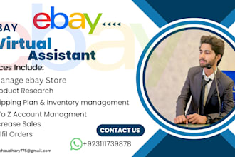 be your expert ebay virtual assistant