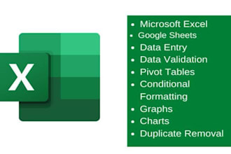 clean, format, merge, split excel data, and analyze data