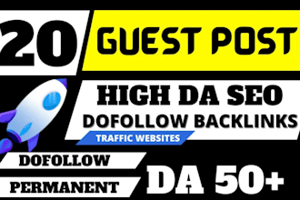 do high da guest post backlinks with SEO quality guest posting service