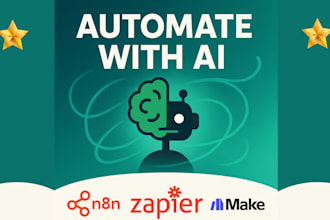 build n8n ai agent automation using n8n makecom zapier API webhook integration