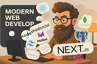 develop websites with next js t3, prisma, shadcn, figma to code