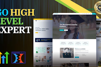 build ghl go high level sales funnel website gohighlevel landing page