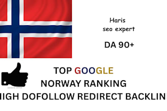 boost norway SEO with high da90 dofollow backlinks