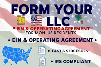 register  US llc ein tax id help with USA bank account mercury bank