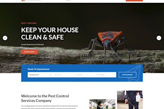 pest website pest control website fumigation website exterminators website