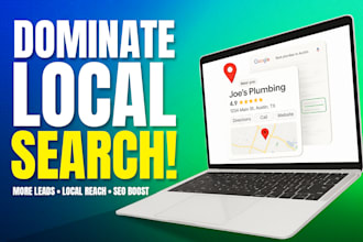 create SEO optimized location landing pages for your local business