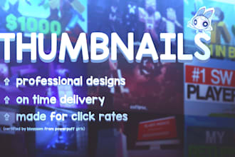 create a professional minecraft thumbnail for youtube